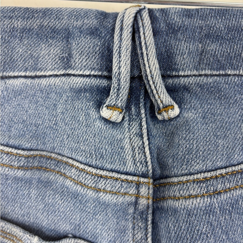 Good American Medium Wash Destress  Skinny Jeans 4/36 - Picture 2 of 4